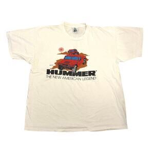 Vintage 1992 Hummer The New American Legend Lee XL casual shirt USA made H1 Vtg